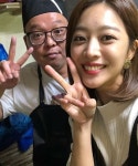 골목식당 홍탁집 아들, 조보아와 한 컷 마지막 촬영 때