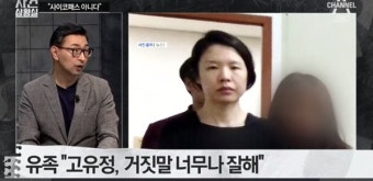 '사건 상황실' 최영일 시사평론가 