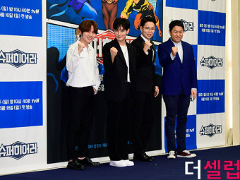 [더셀럽포토]케이윌-강타-장성규-김구라, '슈퍼히어러' 힘찬 파이팅