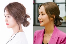 [데일리 헤어트렌드] ‘그녀의 사생활’ 박민영 머리 ‘내추럴 로우 번’, 핫서머 청순+우아  