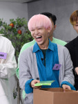 [더셀럽포토]온앤오프 유, 랜덤댄스 우승하고 환한 미소