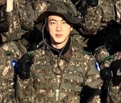 방탄소년단 진, 오늘(18일) 신병교육 수료→조교로 軍 복무