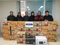 동서기공, 당진시 부곡1리 마을회관에 후원품 전달