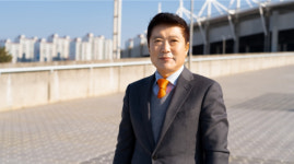 충청남도 체육회장 선거에 출마한 前 충남탁구협회장 김영범 후보