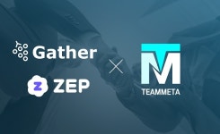 주식회사 팀메타 ZEP에 이어 게더타운 동시 전략적 공식파트너 계약 체결
