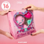 플레이인더박스 메가박스 코엑스점, 아티스트 신우 피규어 작가 한정판 인형 THE LOVE BEAR PLUSH BOX 16개 단독 판매