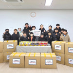 포올태권도장, 파주시 운정종합복지관에 라면 2,000개 기탁
