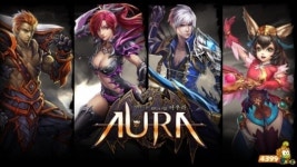 와이제이네트워크, 모바일 액션 RPG 아우라 캐릭터 원화 공개