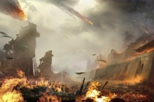 (주)핀고컴퍼니 (Fingo Company Co.,Ltd) | 이펀컴퍼니, 3D MMORPG '천명' 배경 일러스트 작업 과정 공개