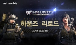넷마블 온라인 게임 하운즈:리로드 업데이트 실시