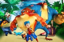 어드벤처 애니메이션 영화 몬스터 섬의 비밀 7일 개봉