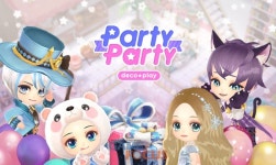 [프리뷰]이 파티의 주인공은 바로 나, 데브시스터즈 모바일 아바타 커뮤니케이션 게임 파티파티 데코플레이