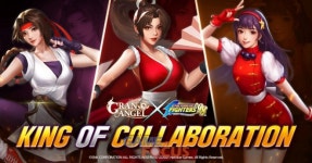 넷블루게임즈 신작 RPG 그랑엔젤 더 킹 오브 파이터즈 98 캐릭터 컬래버레이션 진행