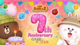 라인스튜디오, 퍼즐 버블 슈팅게임 라인 버블2 7주년 기념 이벤트 진행
