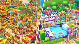 버킷플레이, 휴양지 타이쿤 게임 마이 리틀 파라다이스 황금 유적 & 뮤직 페스티벌 이벤트 실시