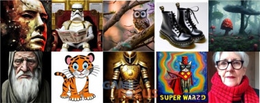 카카오브레인 AI 아티스트 칼로 1.0 모델 공개