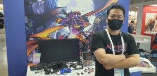 [TGS23]3년 공들인 닌자일섬으로 도쿄게임쇼 찾은 아스테로이드제이 장원선 대표 꿈 하나 이뤘어, 다음 꿈은 내 게임 패키지 소장