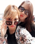 힛더스테이지 트와이스 미나-모모, 상큼한 홍보 미모의 힛더스테이지 봐주세용