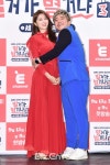 [BZ포토] 이은비-배기성 부부, 빨강-파랑 태극 패션