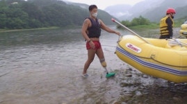 순간포착, 영월 동강 의족 래프팅 강사의 희망 스토리