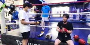 장혁, 복싱 동양챔피언 금동호 선수와 권투 스파링 체력이 달려