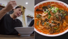 류수영, 상주 우거지 짬뽕 맛집 방문 해장 하는 기분