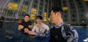 손태진ㆍ신성ㆍ민수현ㆍ김중연ㆍ박민수ㆍ공훈ㆍ에녹, 말레이시아 럭셔리 호텔 수영장 플렉스(불타는 장미단)