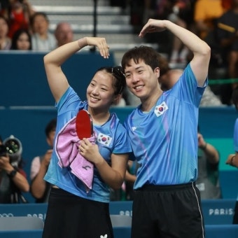 임종훈-신유빈, ITTF 세계선수권 혼합복식 8강서 대만 꺾고 결승행 발함