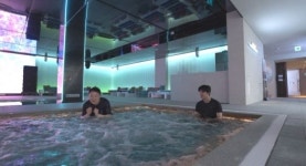김구라, 그리 & 어머니와 인천 수영장 호텔 호캉스→한정식 만찬 만끽(꽃중년)