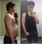 브로(Bro), 충격적인 다이어트 전후 사진 공개…‘인간승리’