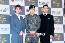 [UHD포토] 제이와이제이(JYJ), ‘오랜만에 보는 JYJ완전체’ (대중문화예술상)
