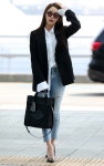 [잇아이템] 정유미, 베이직한 아이템으로 ‘스타일리한 패션’ 완성