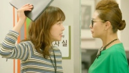 [움짤리뷰] ‘또 오해영’ 서현진-예지원, 상사와의 눈치 싸움 발발 ②