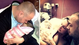 병원의 실수로 사산된 채 태어난 아기