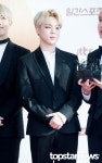 [HD포토] 방탄소년단(BTS) 지민, ‘31번째 골든디스크 참석한 모치스 3세’