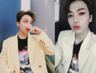 [스타 웨이보] 펜타곤(PENTAGON) 진호, 셀카 사진 대 방출…‘내 미모로 지구를 뿌셔뿌셔’