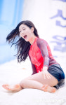 [HD포토] 미스코리아 진 서재원, ‘워터슬라이드 스릴감에 입이 쩍~!’