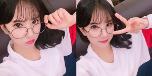 [근황] 여자친구 은하, 안경쓰고 깜찍한 비주얼 과시…‘귀여운 짜냥이’