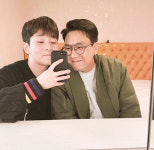 딘딘, 이상민과 다정한 투샷…“인생의 조언자 상민이 형”