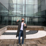 [근황] 전생에 웬수들 구원, 남친짤의 정석 선보여 다리길이 좀 봐