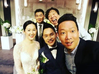 박준형, 김형인 결혼식 참석 
