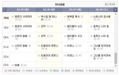 인디필름, 오늘(26일) 방영 영화는? 박수칠 때 떠나라-강적-티끌모아 로맨스