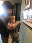 [근황] 정다은 아나운서, 남편 조우종-딸 아윤 양과 어버이날 데이트…아기 데리고 오리고기 먹기 미션
