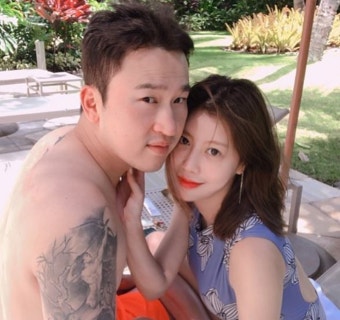 '김승현의 아내' 한정원, 행복한 일상 전해…'달달한 투샷'
