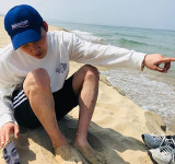 유병재 매니저 유규선, 바다에서 여유로운 일상…훈훈美 발산