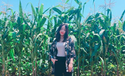 원더걸스(Wonder Girls) 유빈, 옥수수밭에서 한컷…사랑스러워