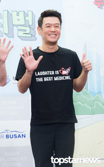 [HD포토] 김대희, '환한 미소' (부산국제코미디페스티벌)