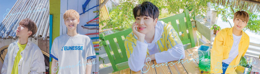 백퍼센트, 신곡 Sunshine 개인포토 공개…청량한 상큼美 돋보여