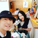 크리스탈(정수정), 이시언 상도동 카페 방문…플레이어 인연