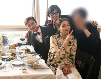 이민정이병헌, 과거 아들 준후 돌찬치에서 노희영 대표와 함께 찍은 사진 눈길